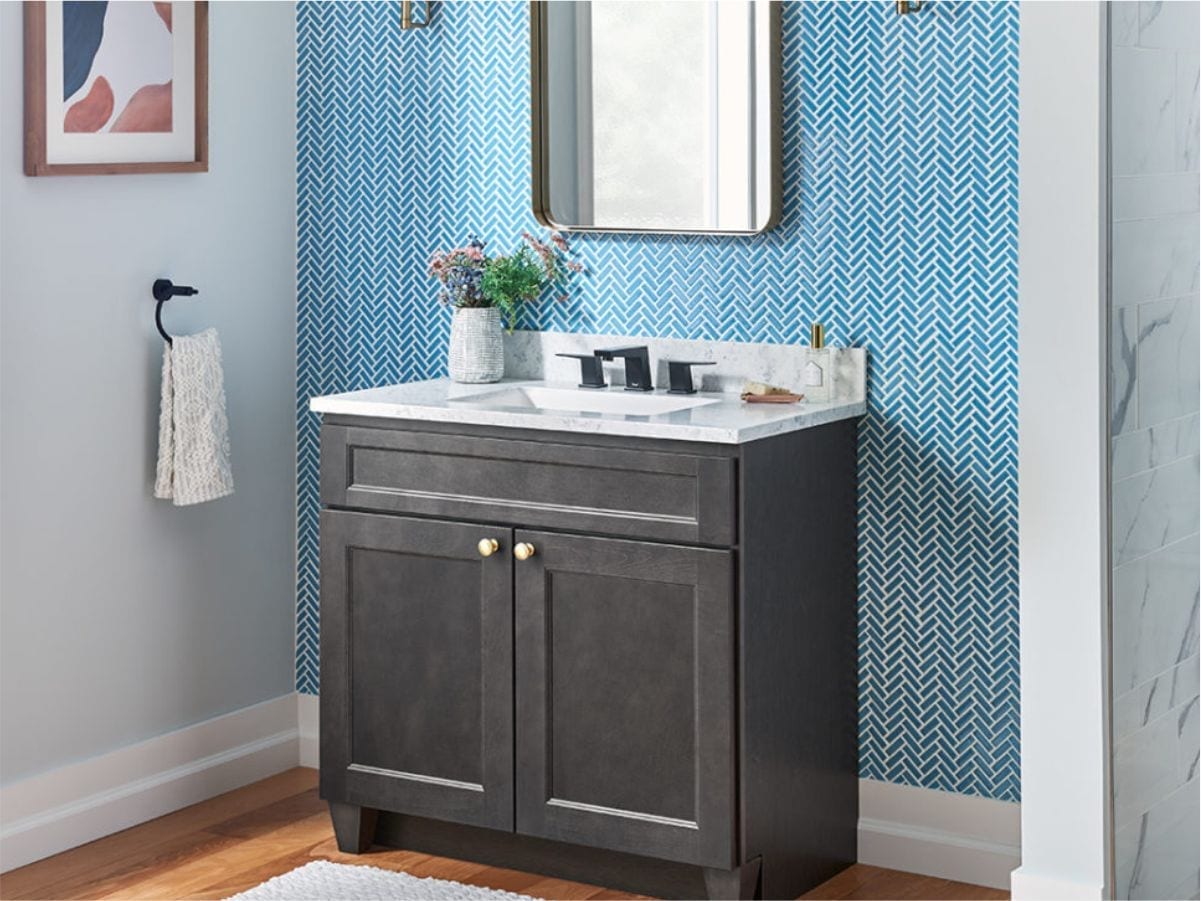 Shaker Cinder cabinets is new dark color cabinets which gives the modern touch in your kitchen & bathroom. Buy today from supreme international USA Tampa & Orlando